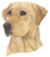 (image for) Labrador Retriever- Yellow Small Calendar Holder